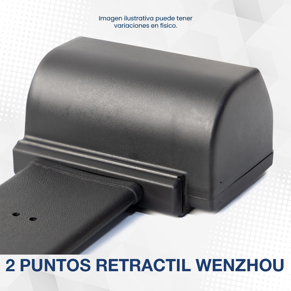 Cinturón 2 puntos Retráctil Wenzhou